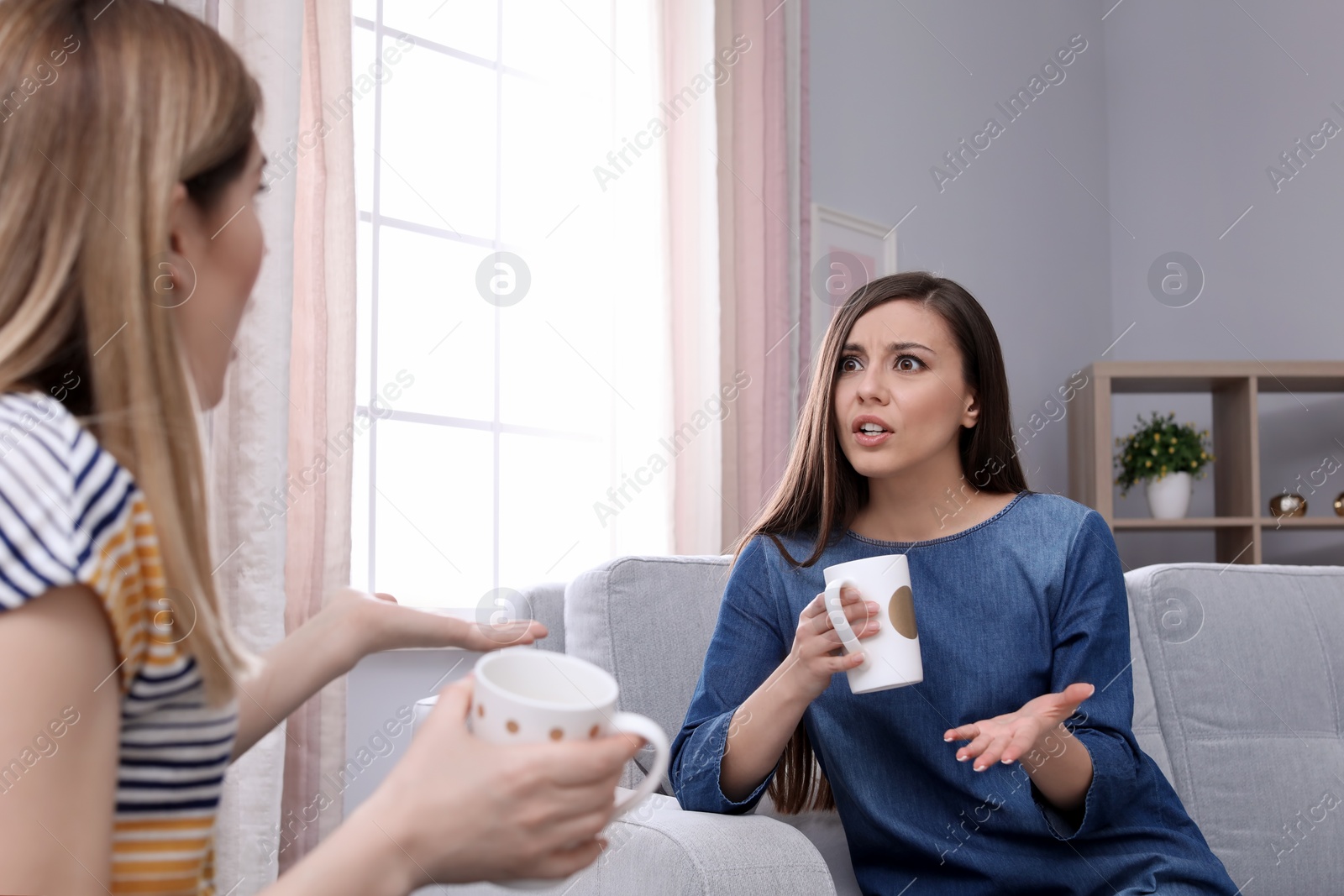Photo of Women arguing at home