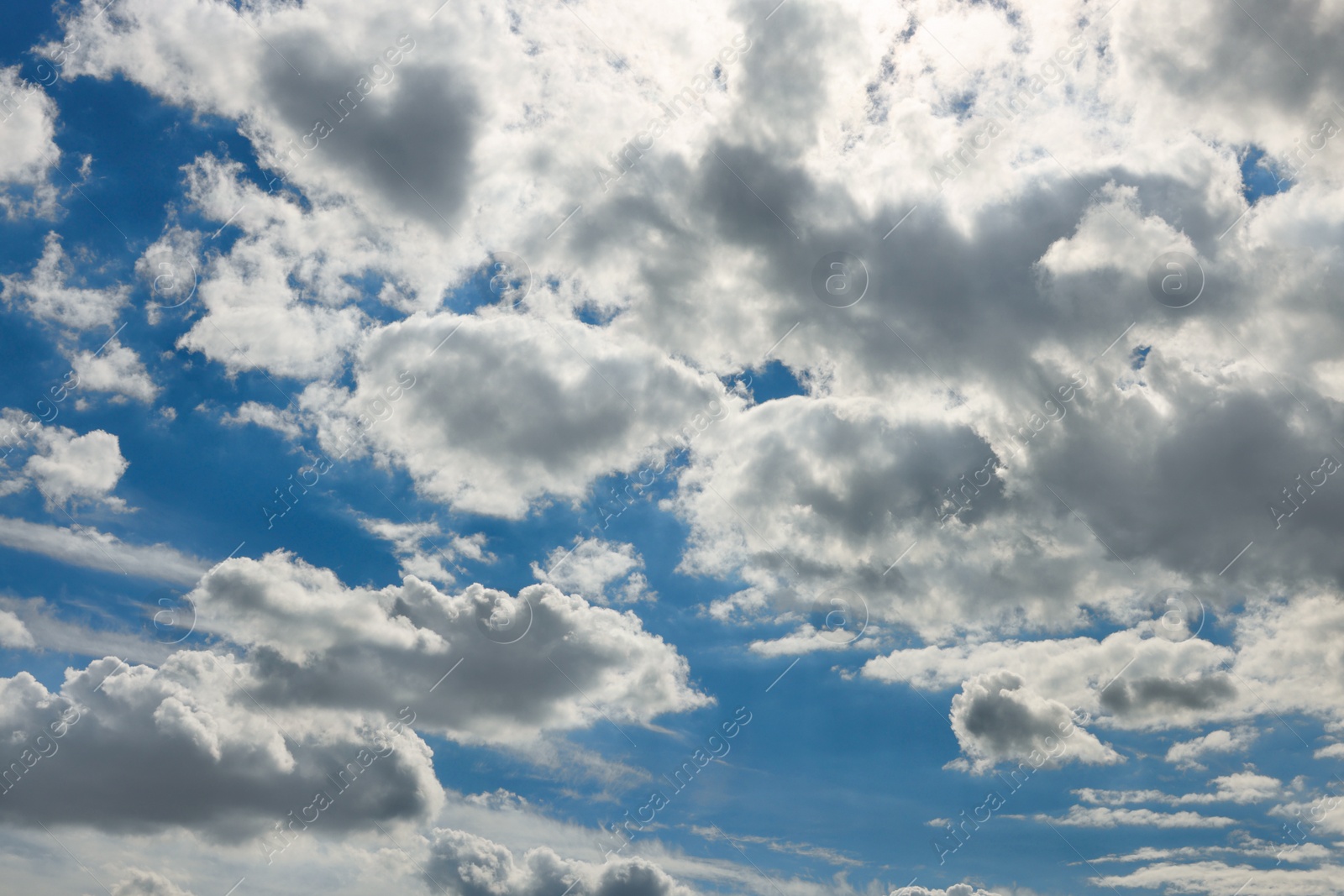 Photo of Picturesque view on beautiful sky with clouds