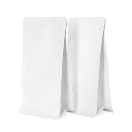 Photo of Two new paper bags isolated on white