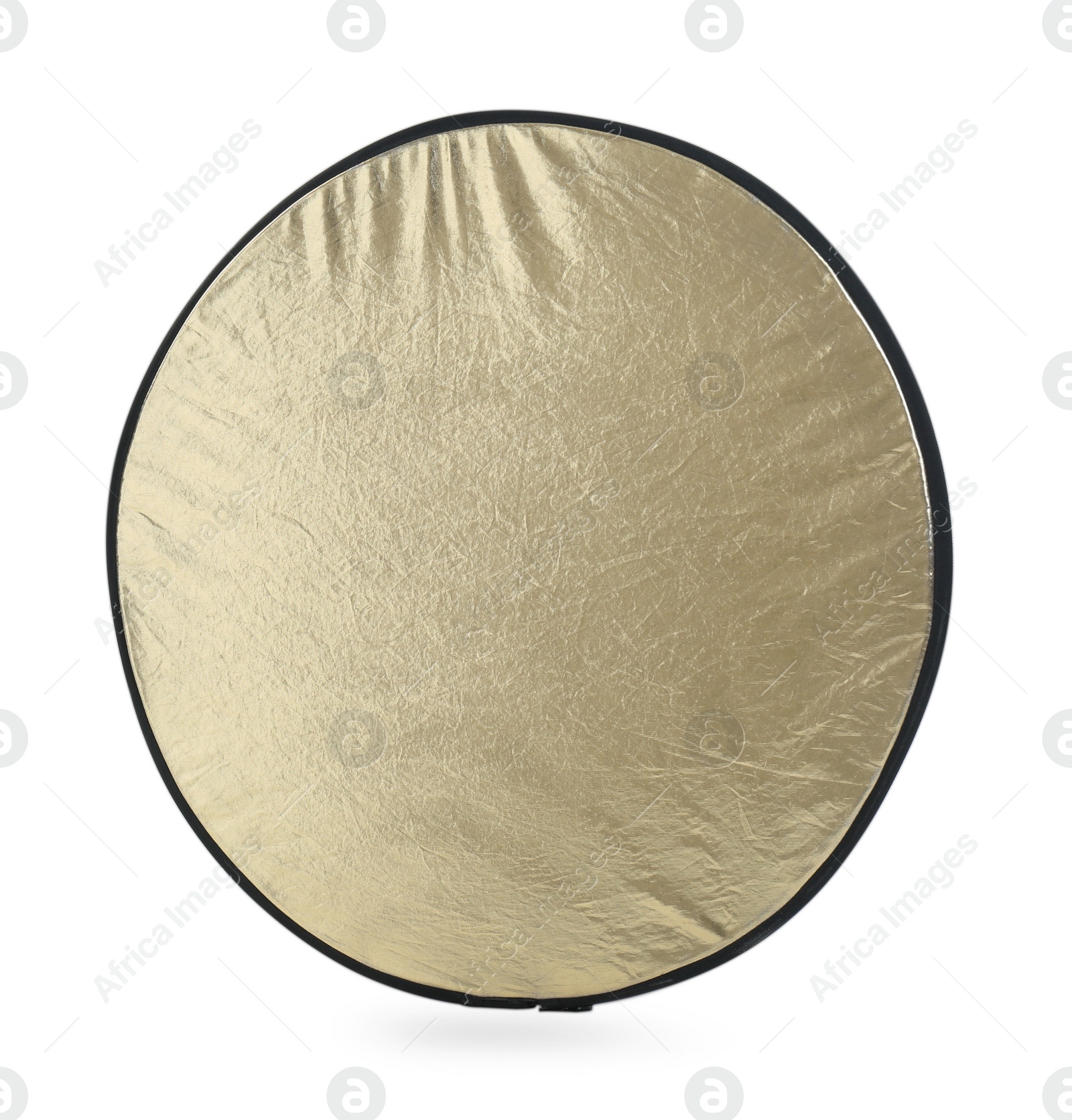 Photo of Studio reflector isolated on white. Professional photographer's equipment