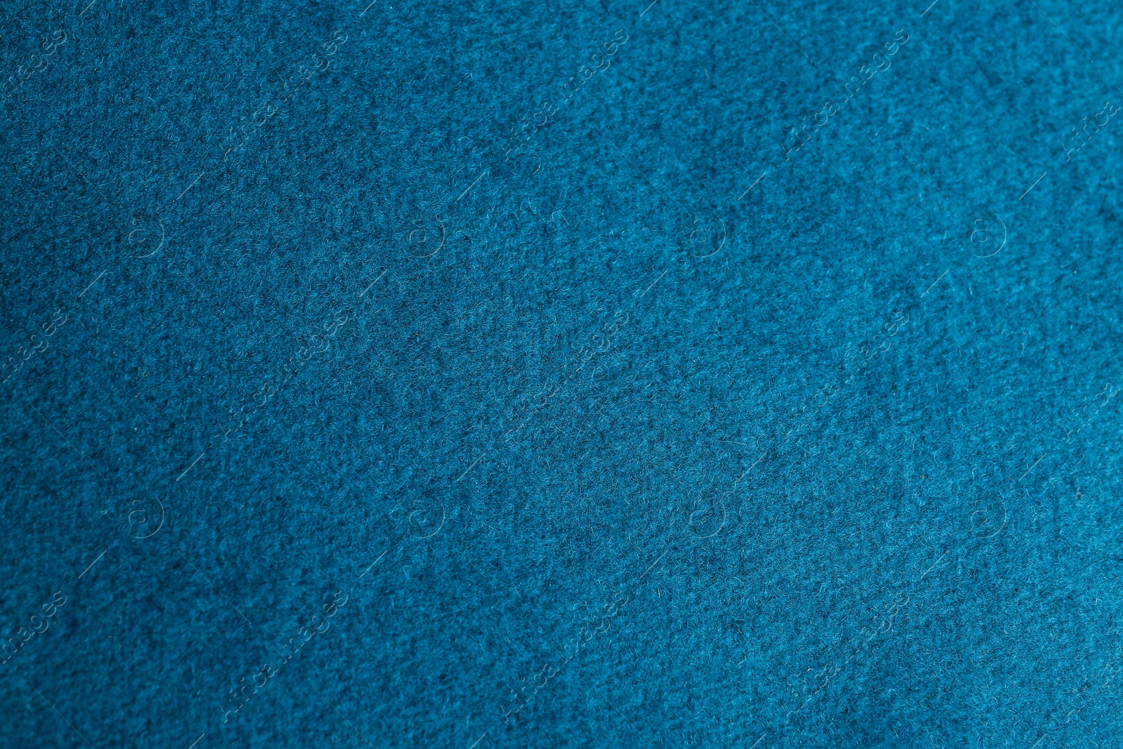 Photo of Texture of beautiful blue fabric as background, closeup