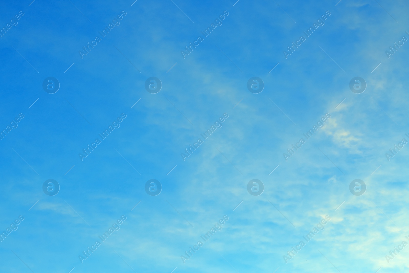 Photo of Picturesque view of beautiful blue sky with clouds