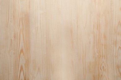 Photo of Texture of wooden surface as background, top view