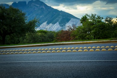 Photo of Beautiful view of empty asphalt highway outdoors