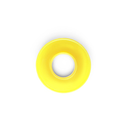 Photo of Medical sticking plaster roll isolated on white. First aid item