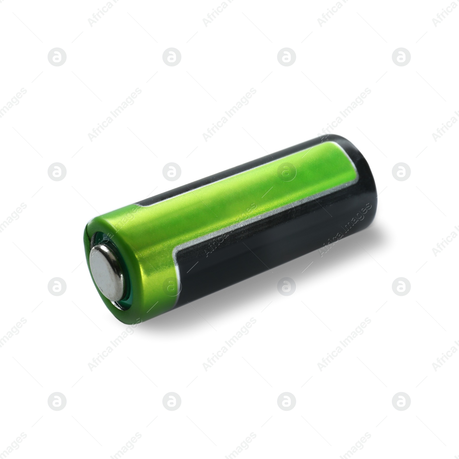 Image of New N battery isolated on white. Dry cell