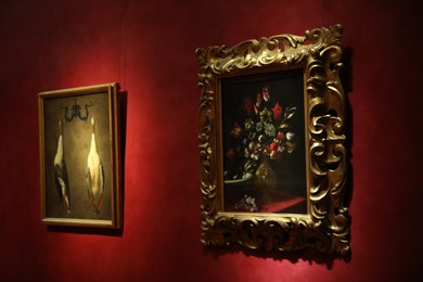 Photo of Florence, Italy - February 8, 2024: Different famous paintings at Uffizi gallery