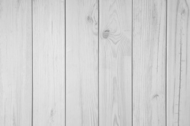 Image of White wooden surface as background, top view