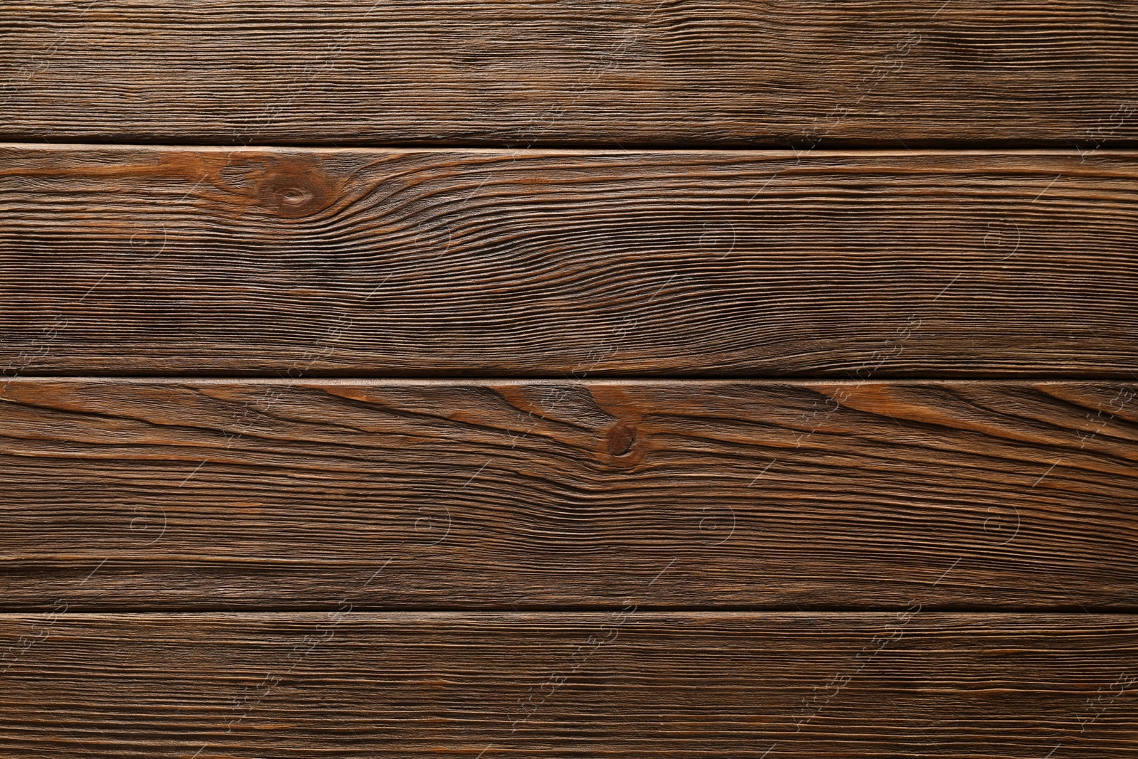 Photo of Texture of wooden surface as background, top view