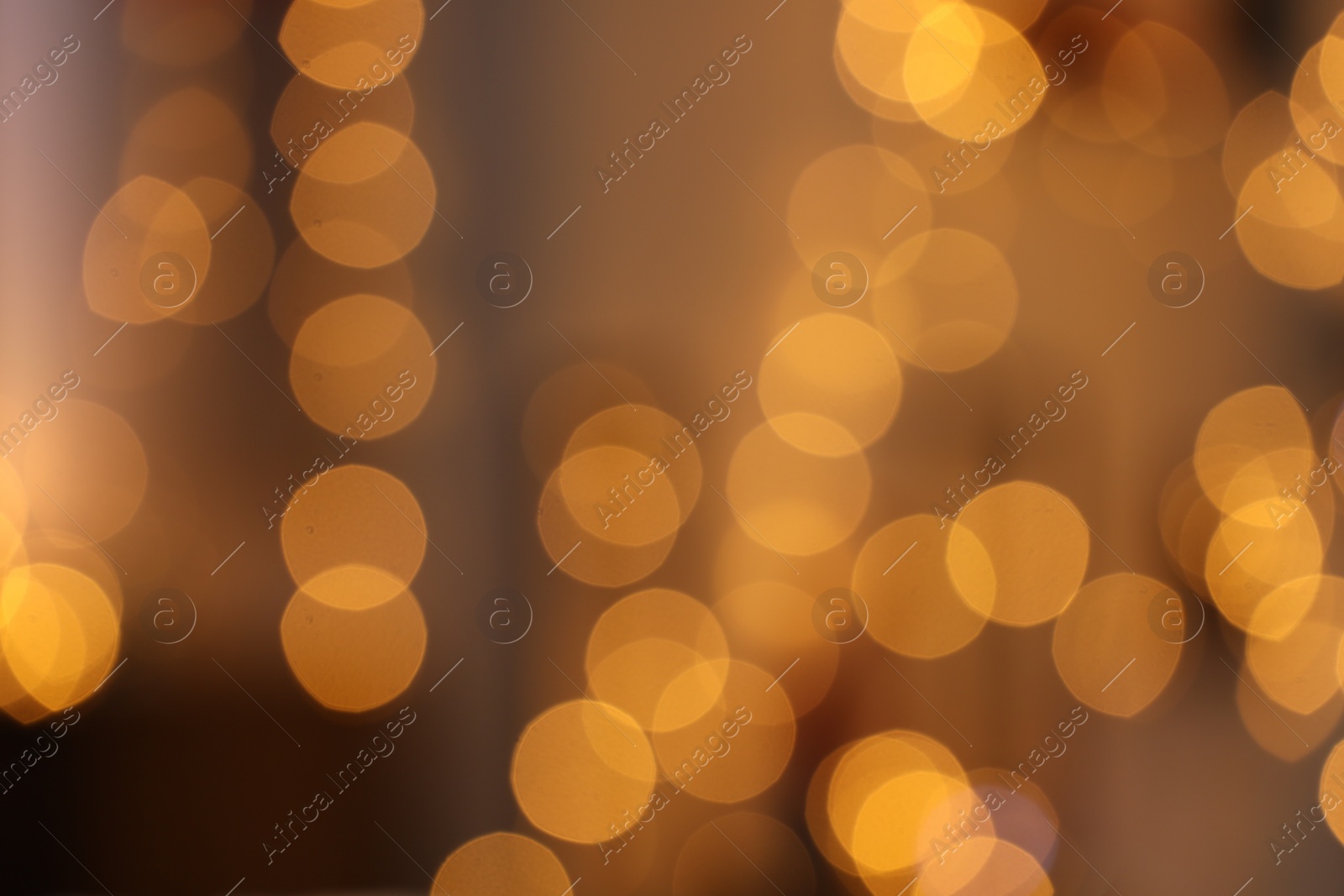 Photo of Blurred view of beautiful Christmas lights. Bokeh effect