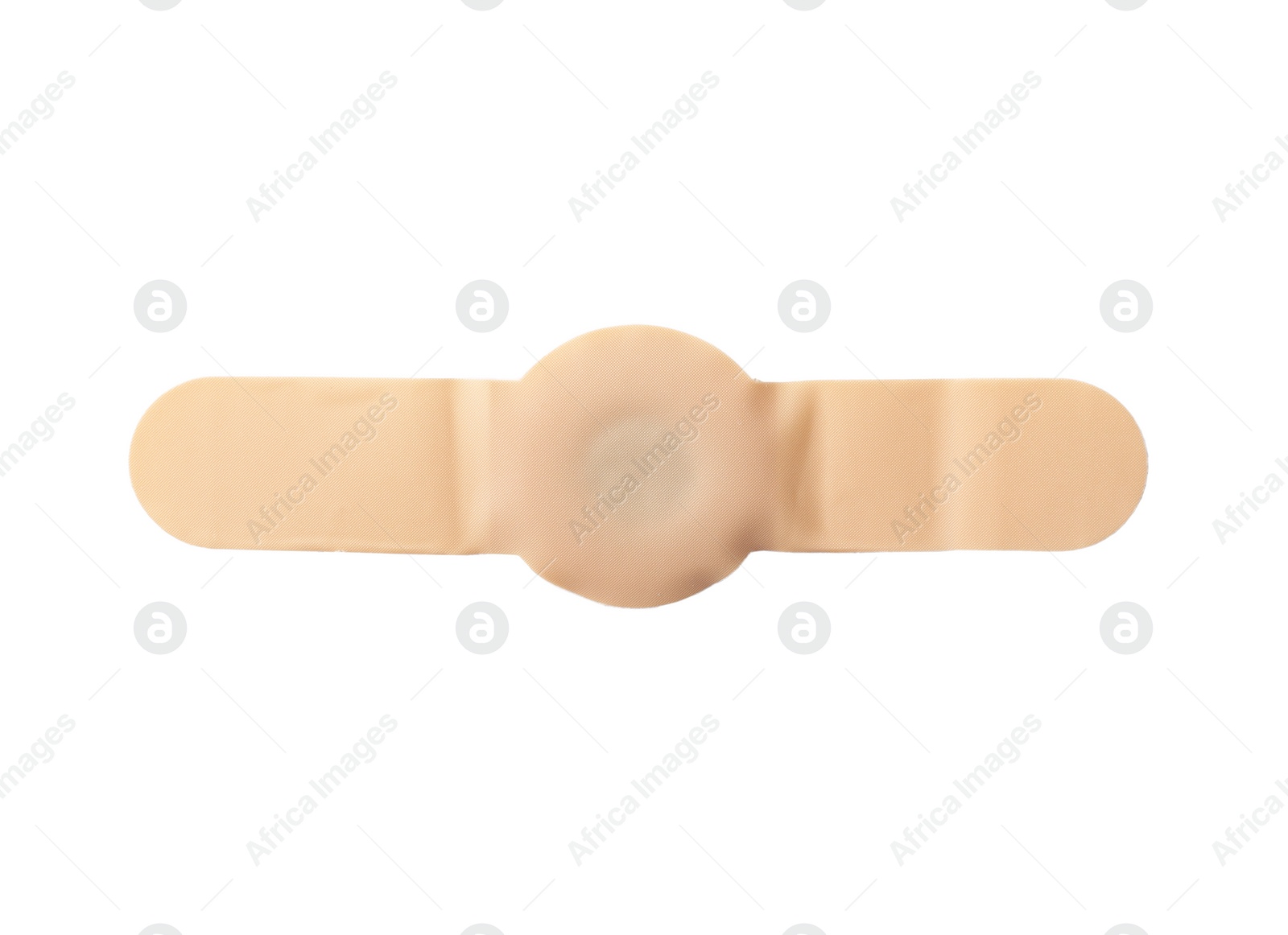 Medical sticking plaster isolated on white. First aid item Photo of Medical sticking plaster isolated on white. First aid item