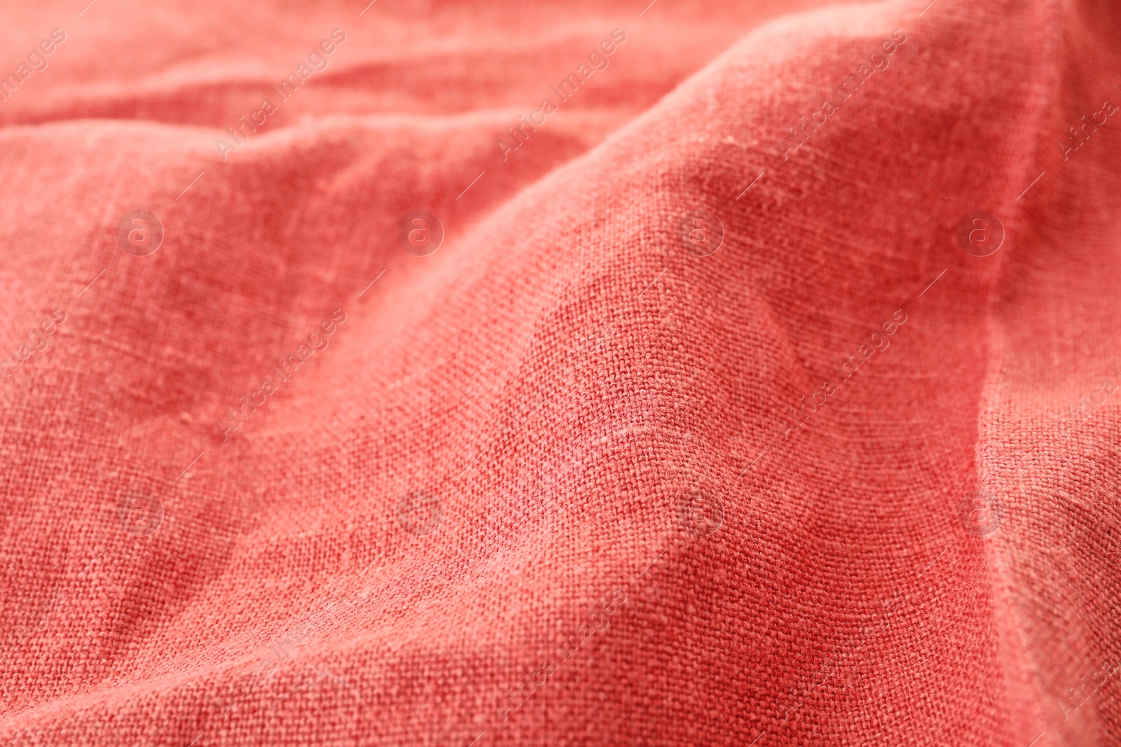 Photo of Texture of textile table napkin, closeup view