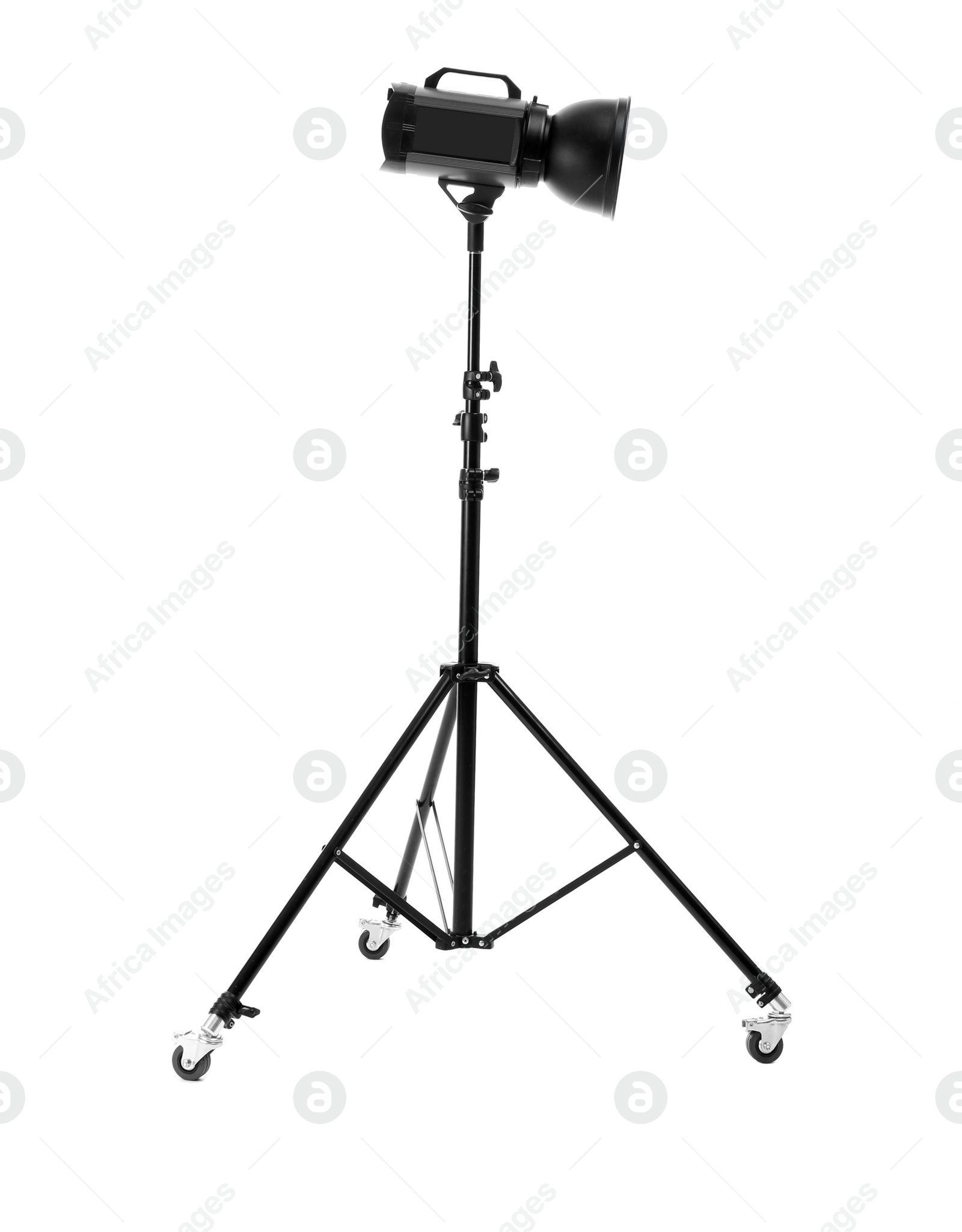 Photo of Studio lighting on white background. Food photography