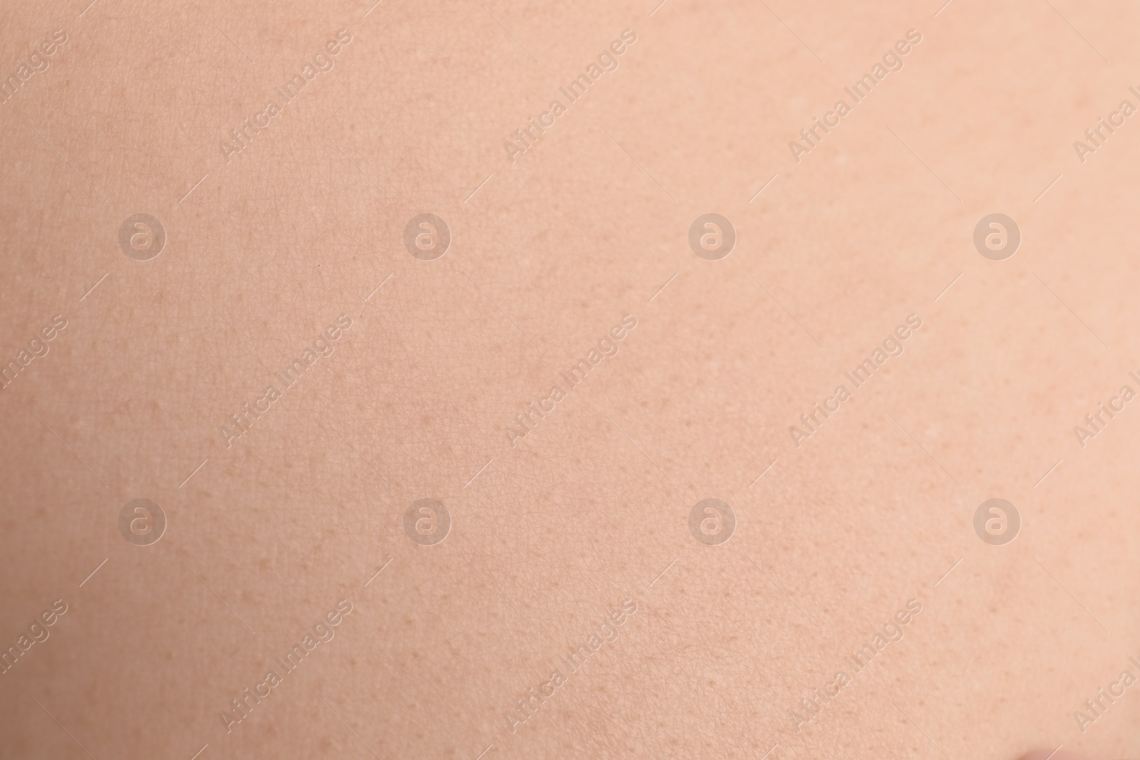 Photo of Texture of clean human skin, closeup view