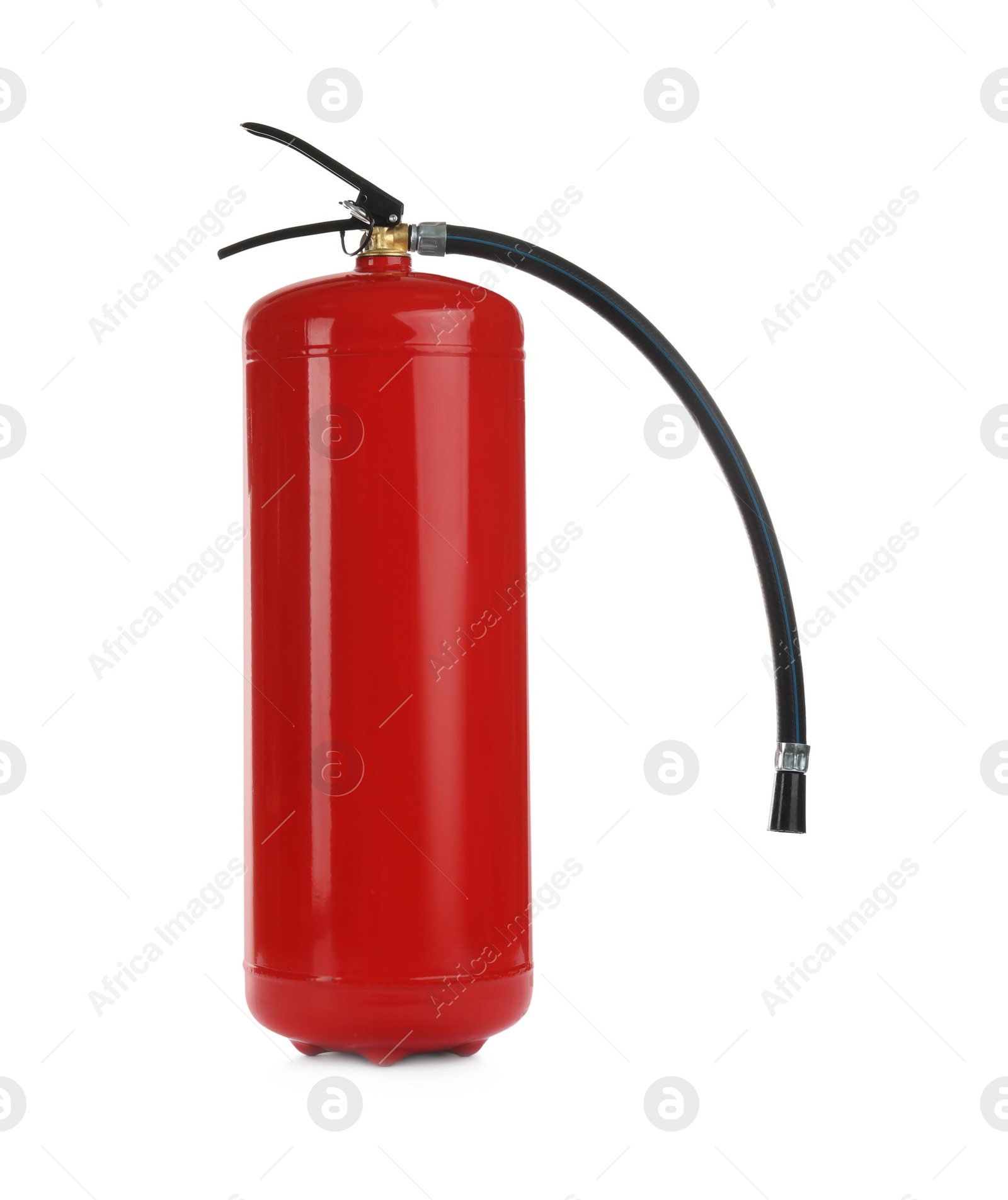 Photo of Fire extinguisher isolated on white. Safety tool