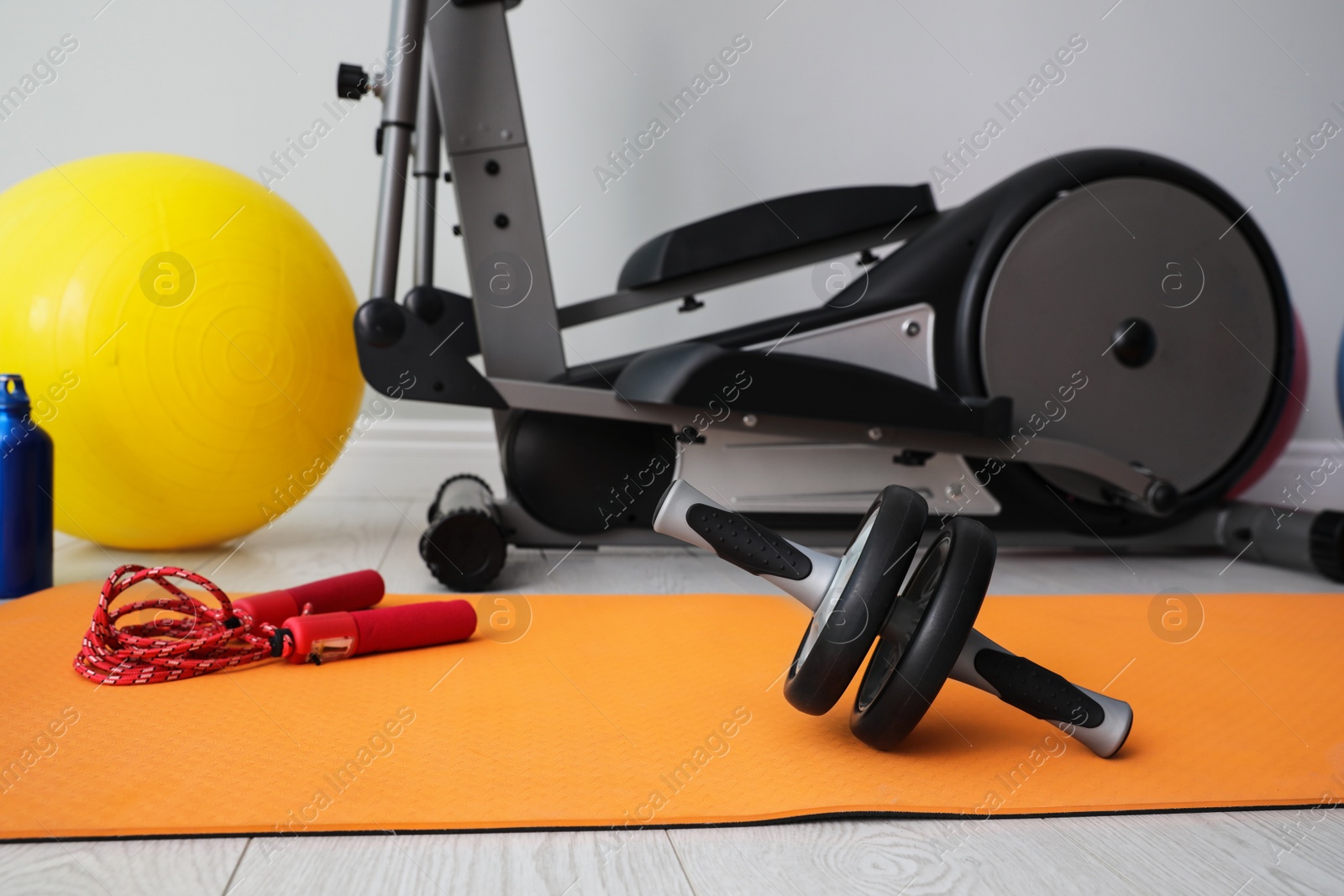 Photo of Elliptical machine cross trainer and fitness equipment  indoors