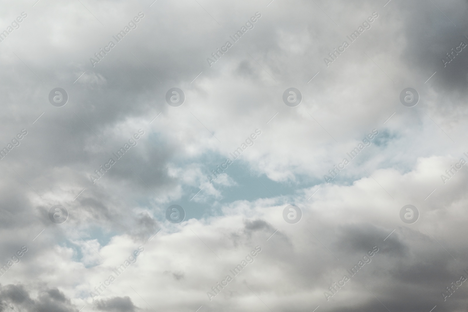 Photo of Beautiful blue sky with clouds on sunny day