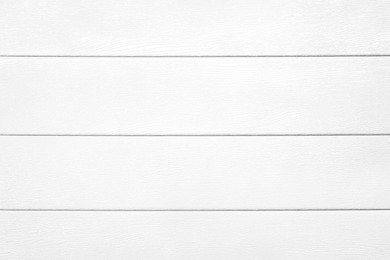 Image of Texture of white wooden planks as background