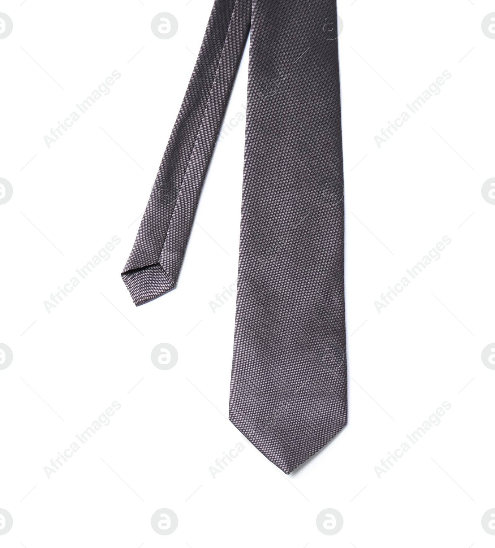 Photo of Stylish color male necktie isolated on white