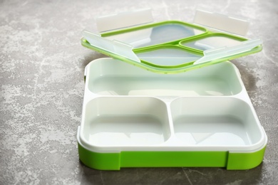 Photo of Empty lunch box on table