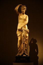 Florence, Italy - February 8, 2024: Statue "Venus de Milo" at Uffizi gallery