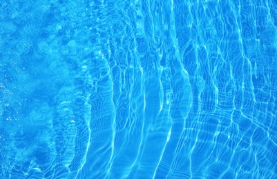 Clear refreshing water in swimming pool