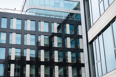 Photo of Exterior of modern building with large windows