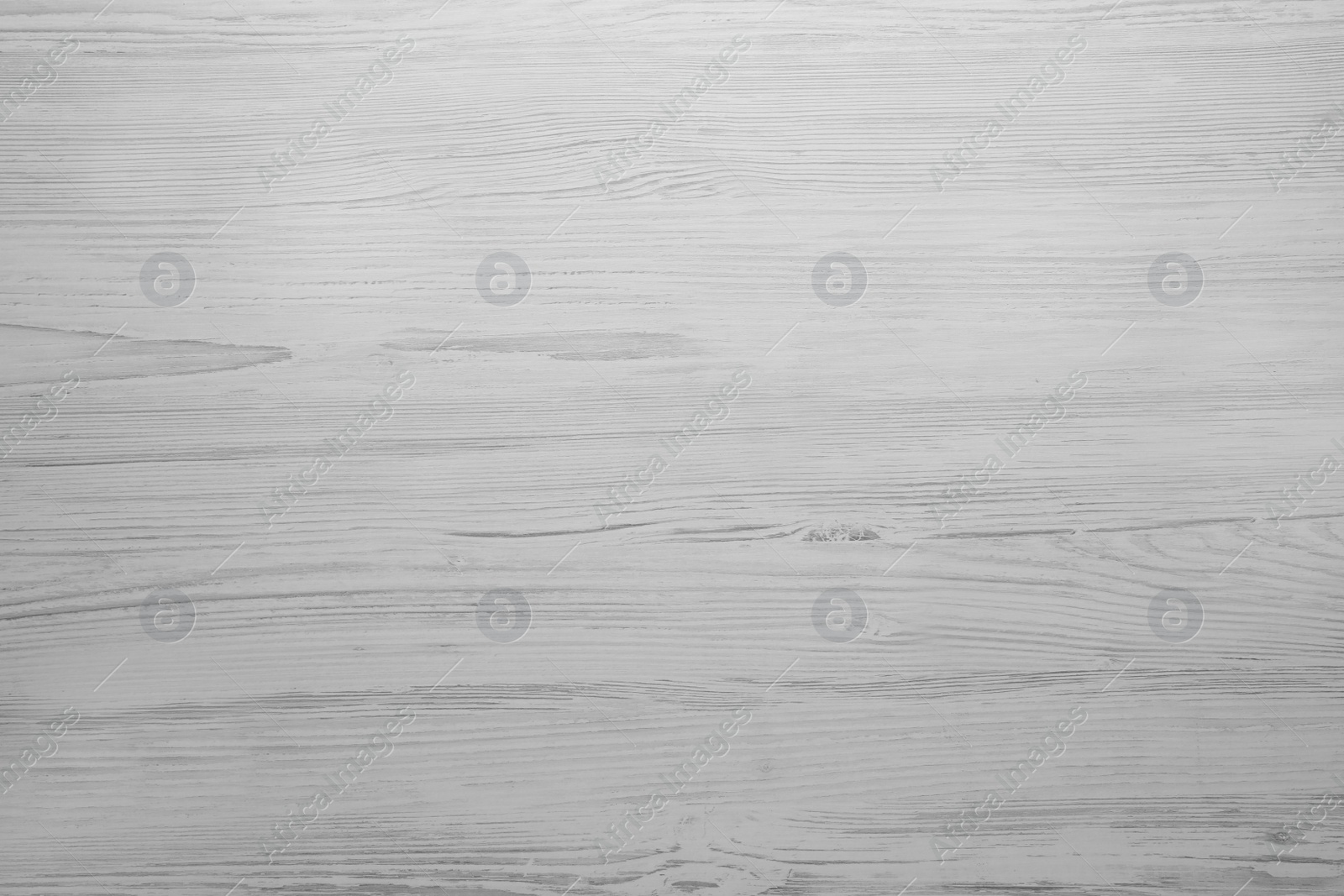 Photo of Texture of white wooden surface as background, top view