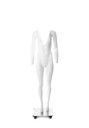 Photo of Female ghost mannequin with removable pieces isolated on white