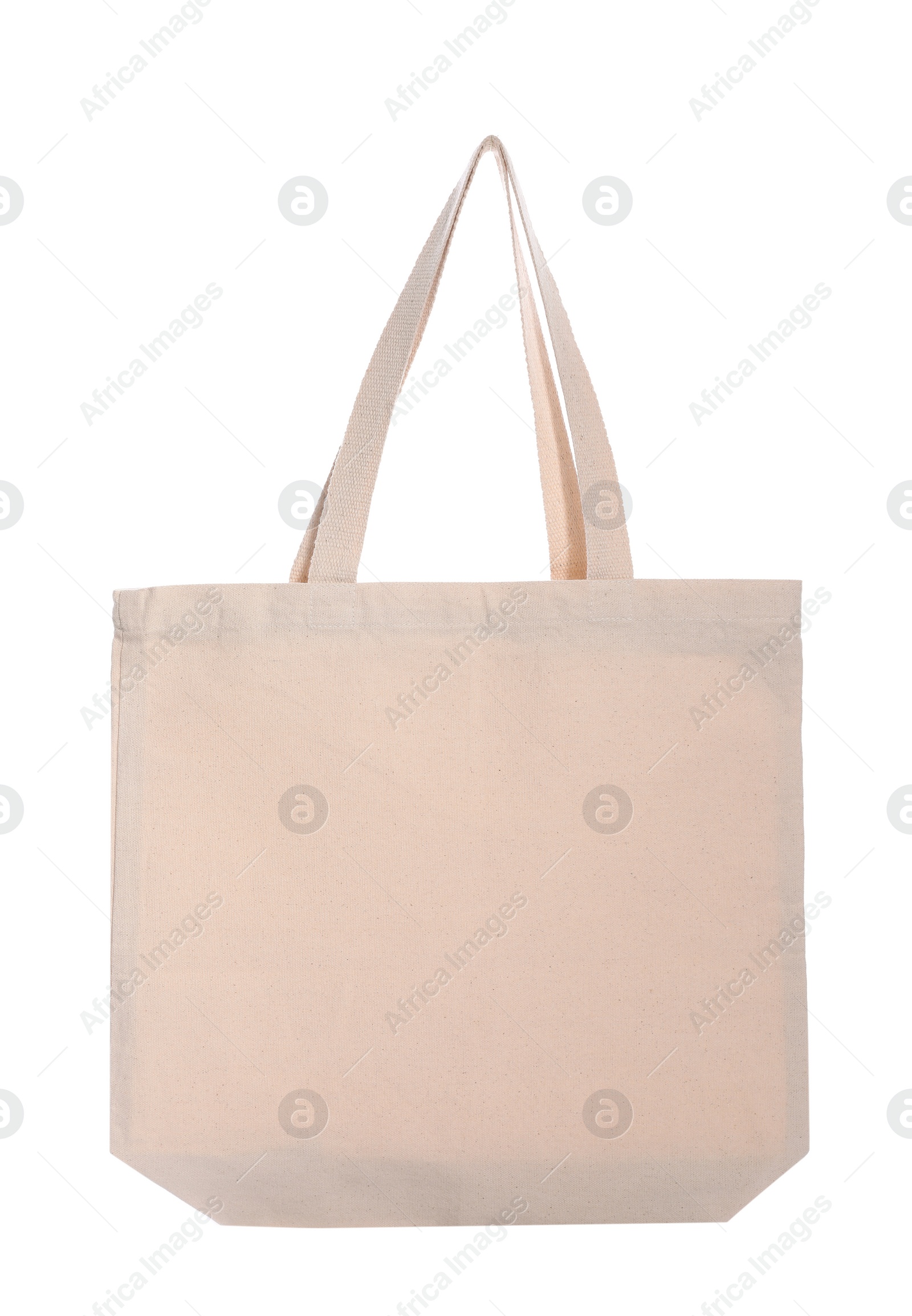 Photo of Eco bag on white background. Mock up for design