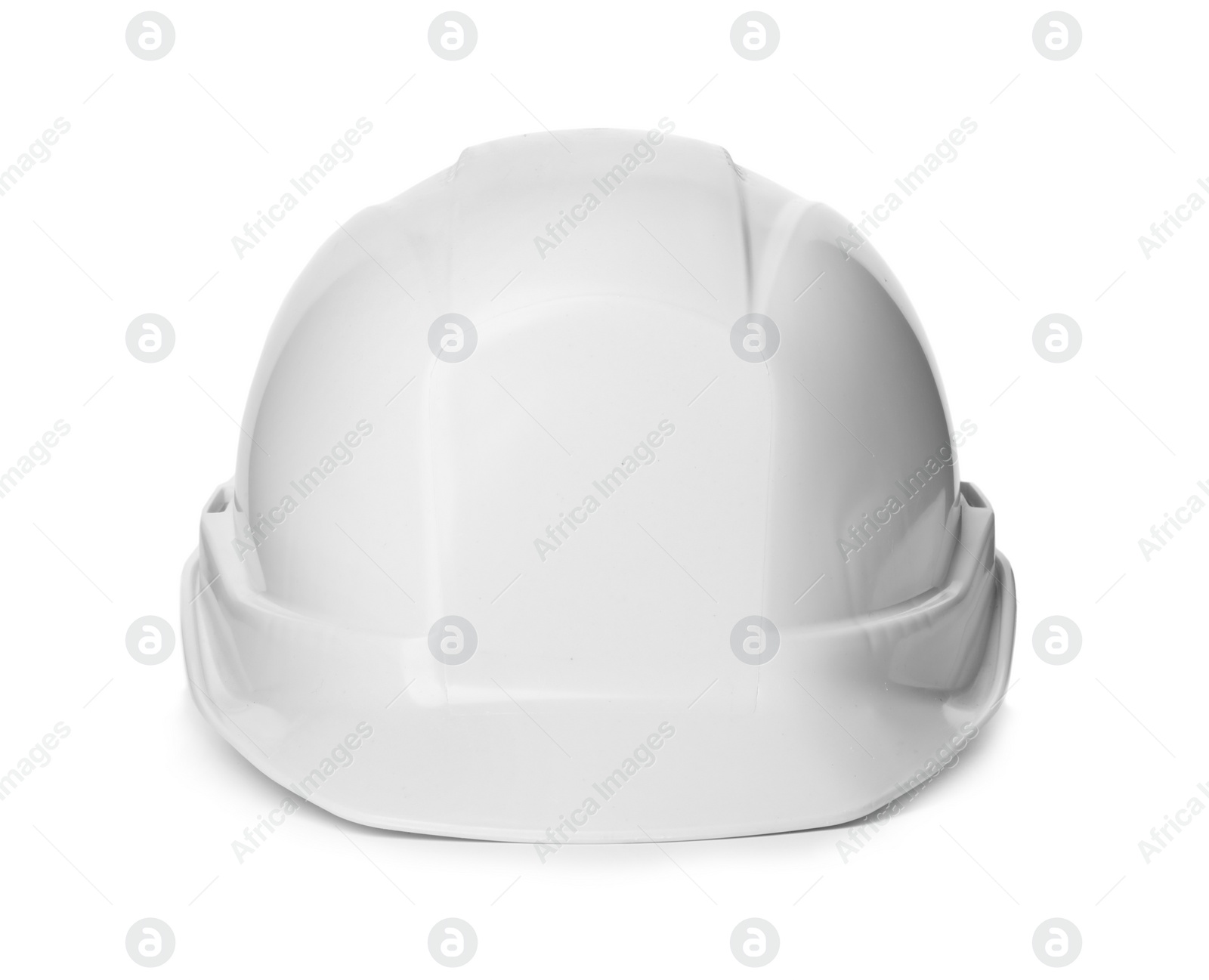 Photo of Safety hardhat isolated on white. Construction tool