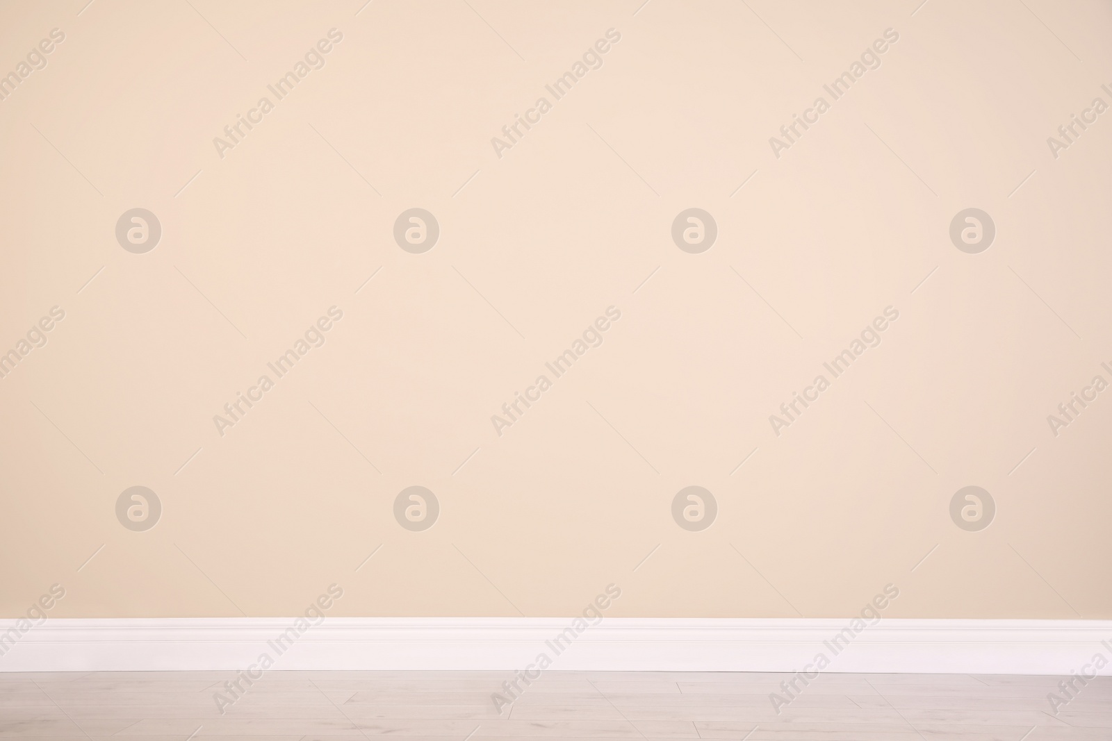 Photo of Blank beige wall in room. Space for design