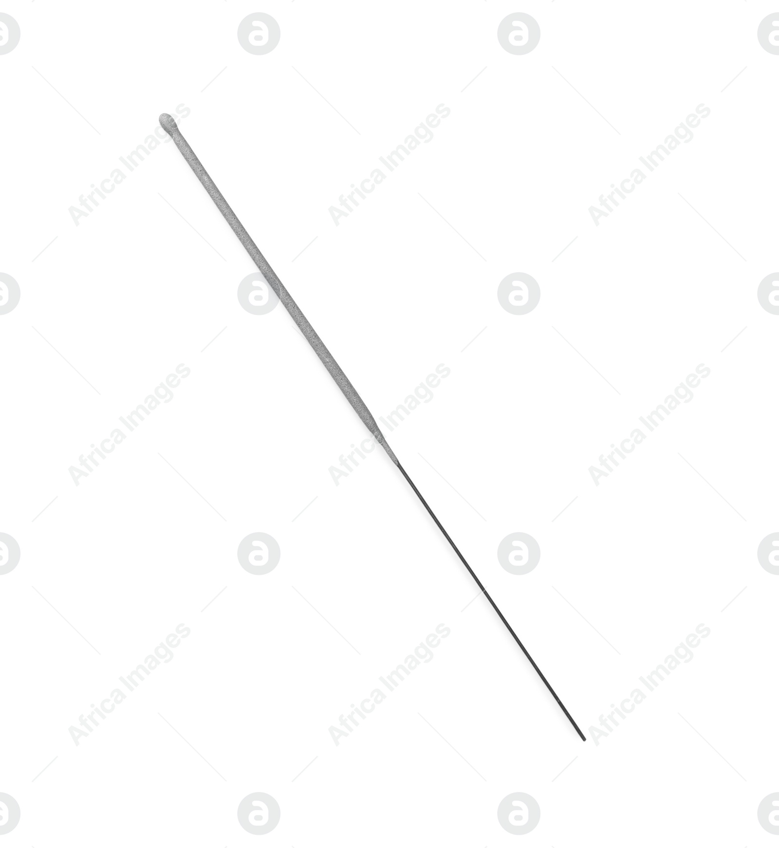 Photo of One new sparkler stick isolated on white