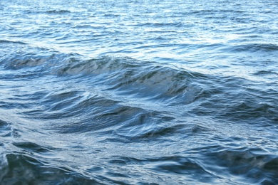 Photo of Beautiful view of water surface in open sea