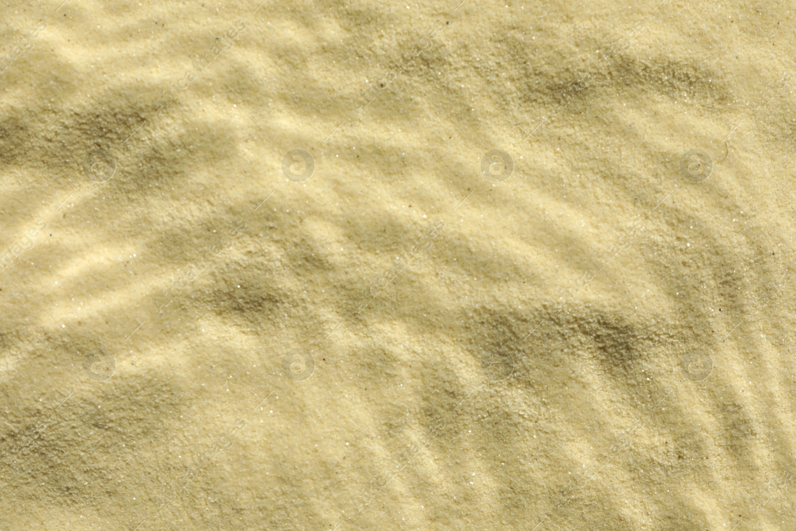 Photo of Sand under water as background, top view