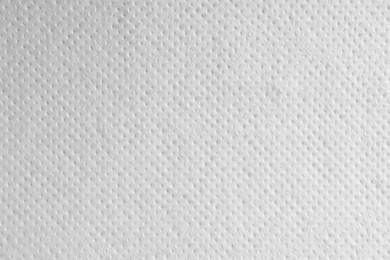 Photo of Texture of paper towel as background, closeup view