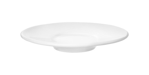 Ceramic plate isolated on white. Cooking utensil