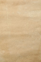 Photo of Texture of old paper as background, top view