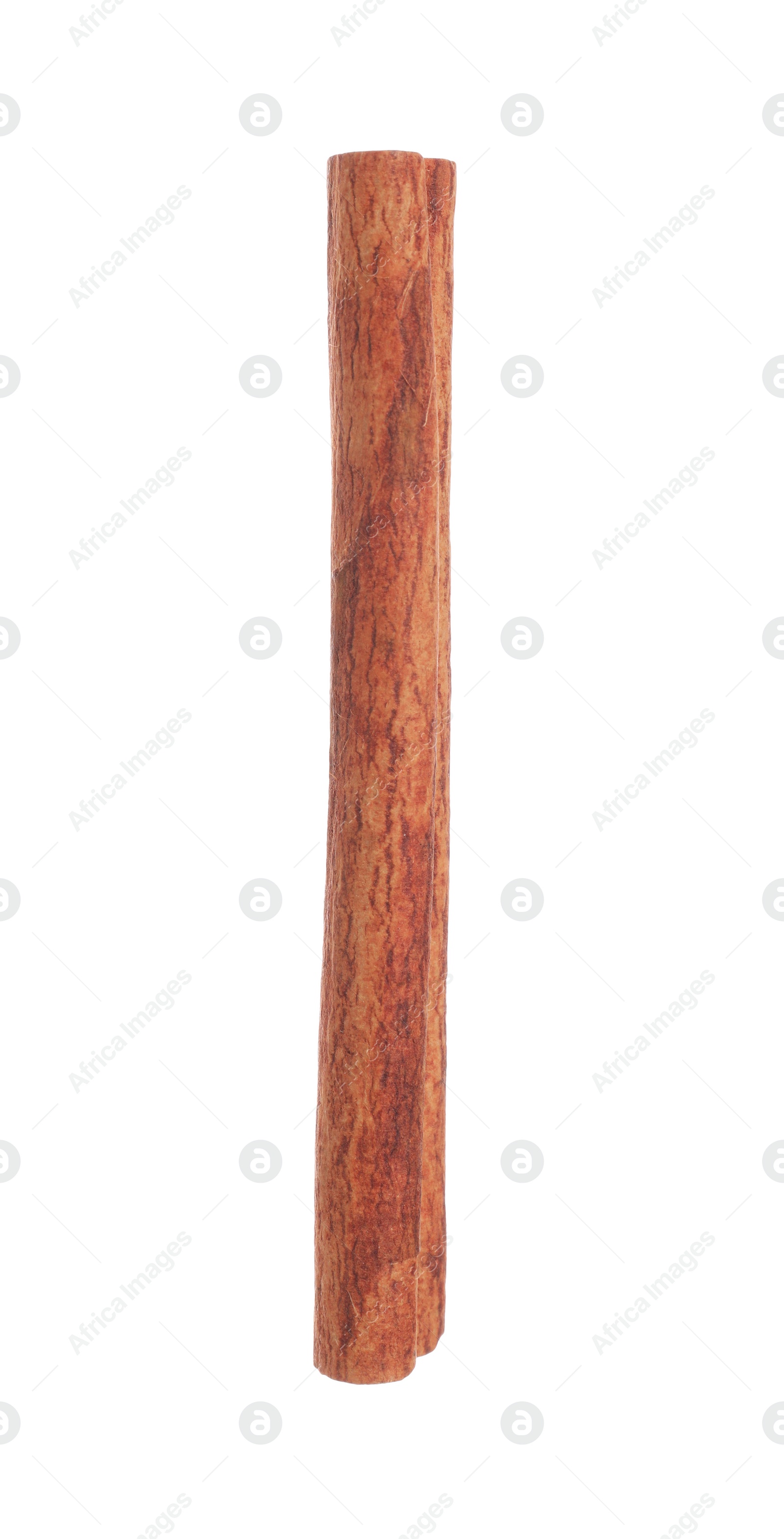 Photo of Dry aromatic cinnamon stick isolated on white