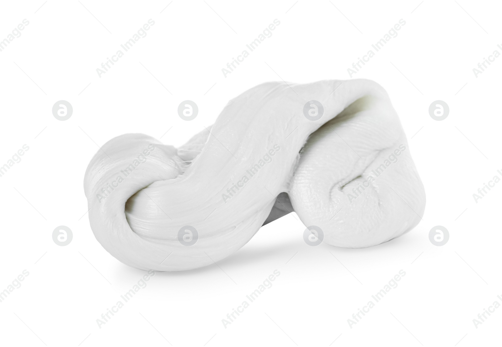 Photo of One used chewing gum on white background