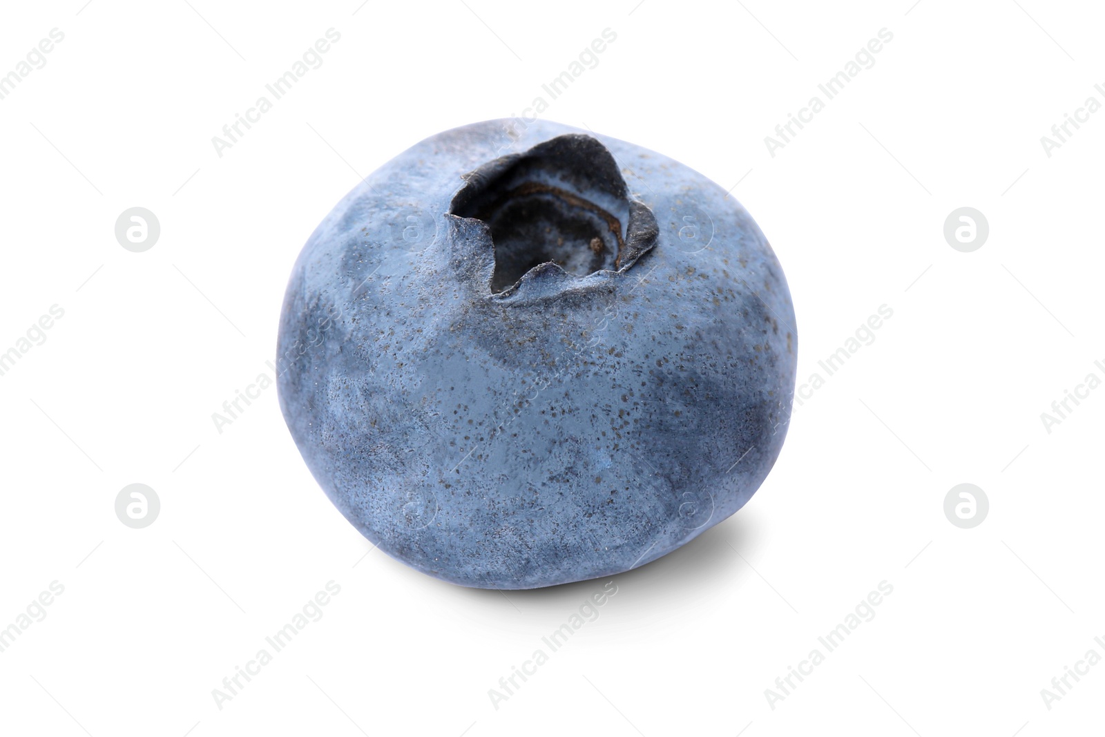 Photo of Tasty fresh ripe blueberry isolated on white