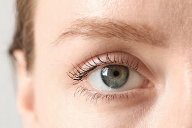 Photo of Macro photo of woman with beautiful eyes