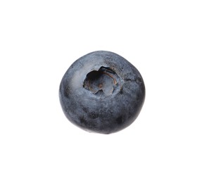 Tasty ripe fresh blueberry isolated on white