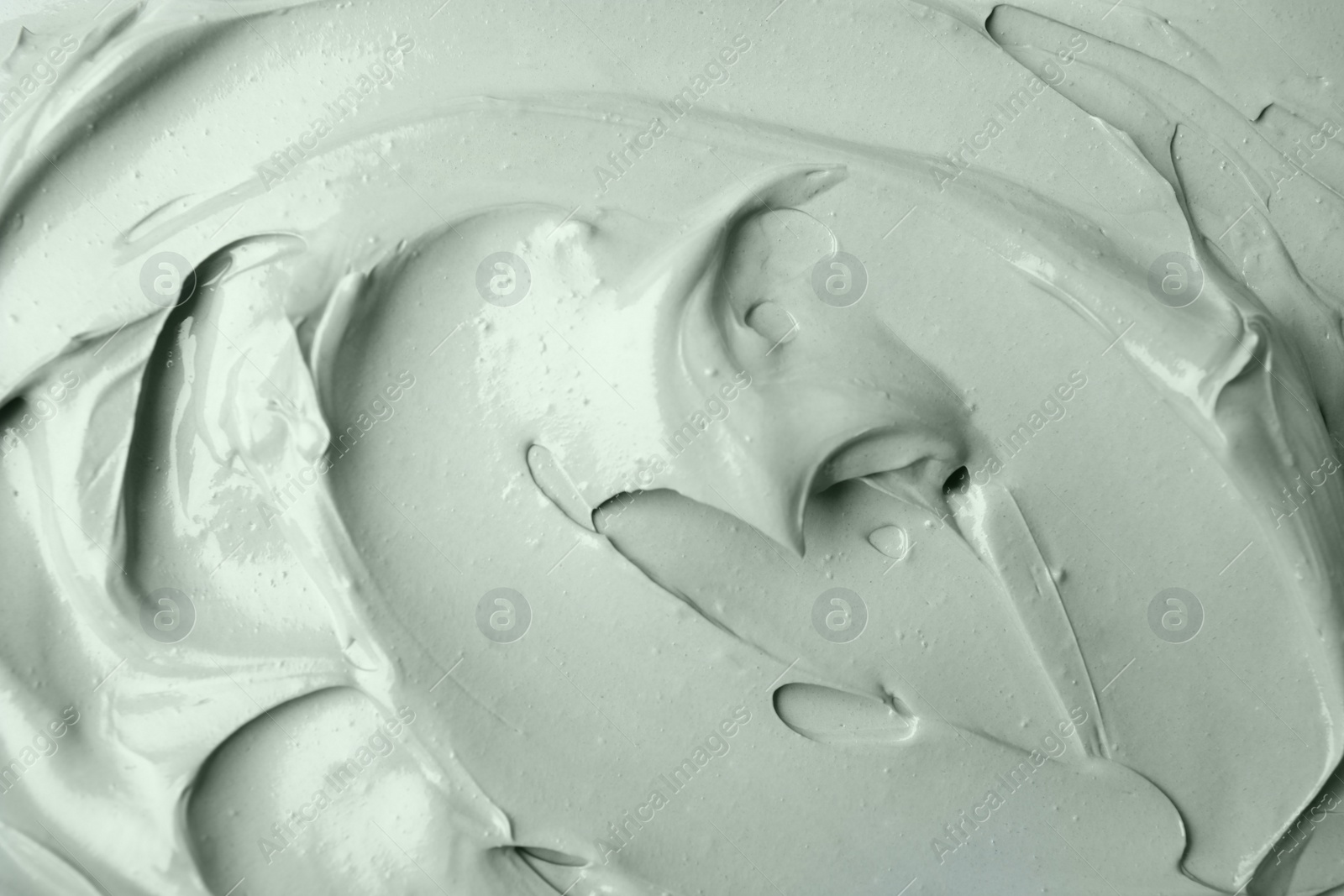 Photo of Texture of professional face mask as background, closeup