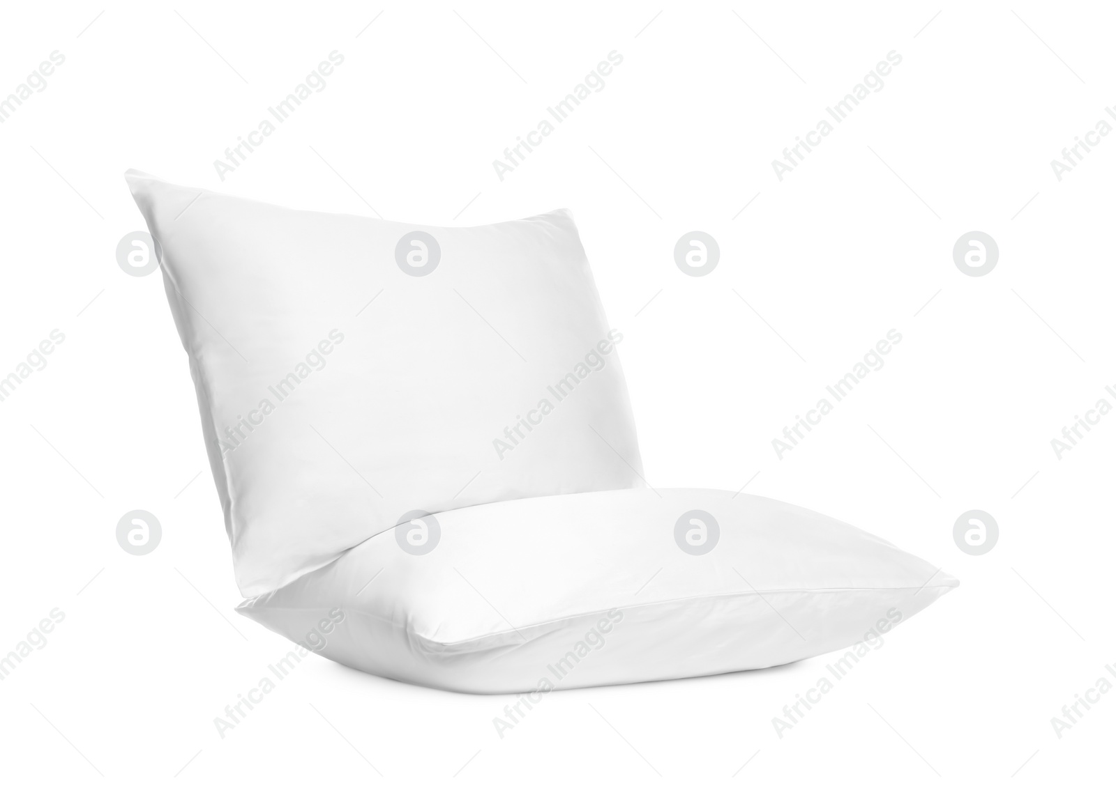 Photo of Blank soft new pillows isolated on white