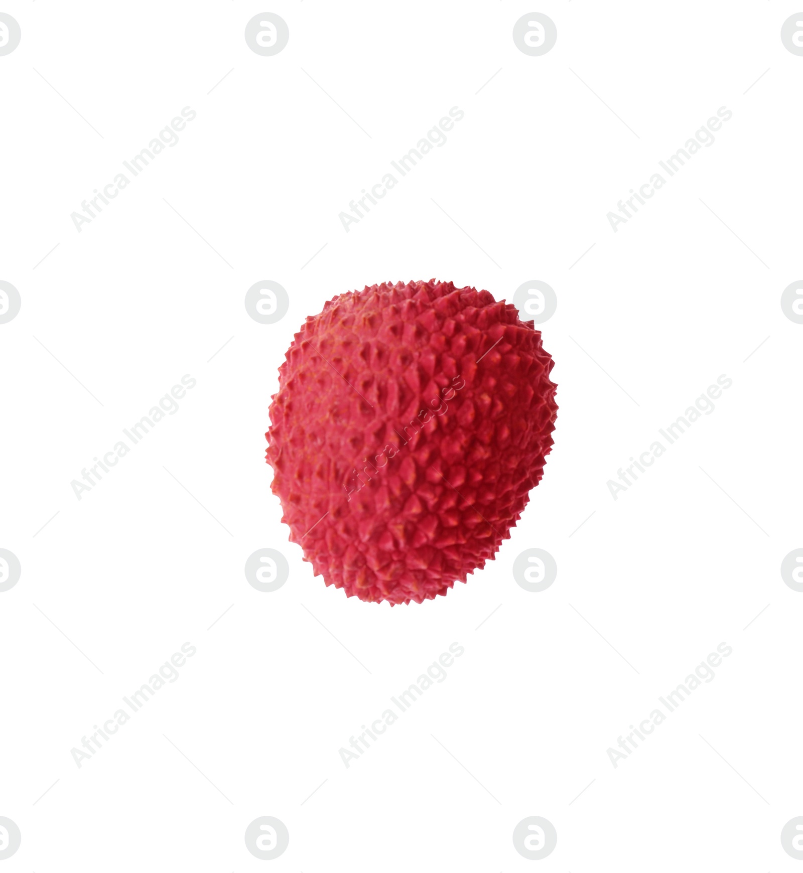 Photo of Whole ripe lychee fruit isolated on white