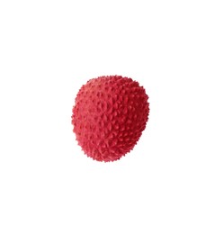 Photo of Whole ripe lychee fruit isolated on white