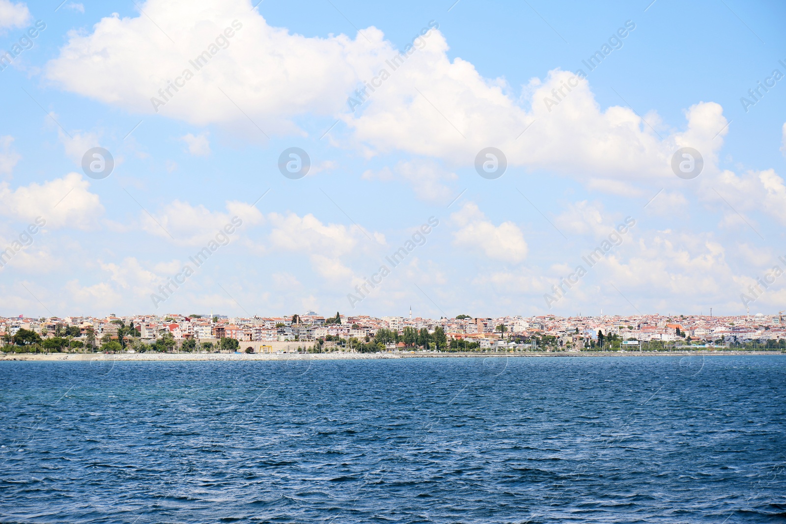 Photo of Beautiful view of city on sea shore