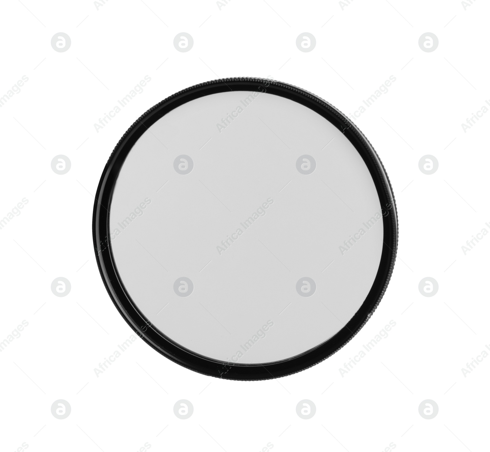 Photo of Photographic lens isolated on white. Professional photographer's equipment