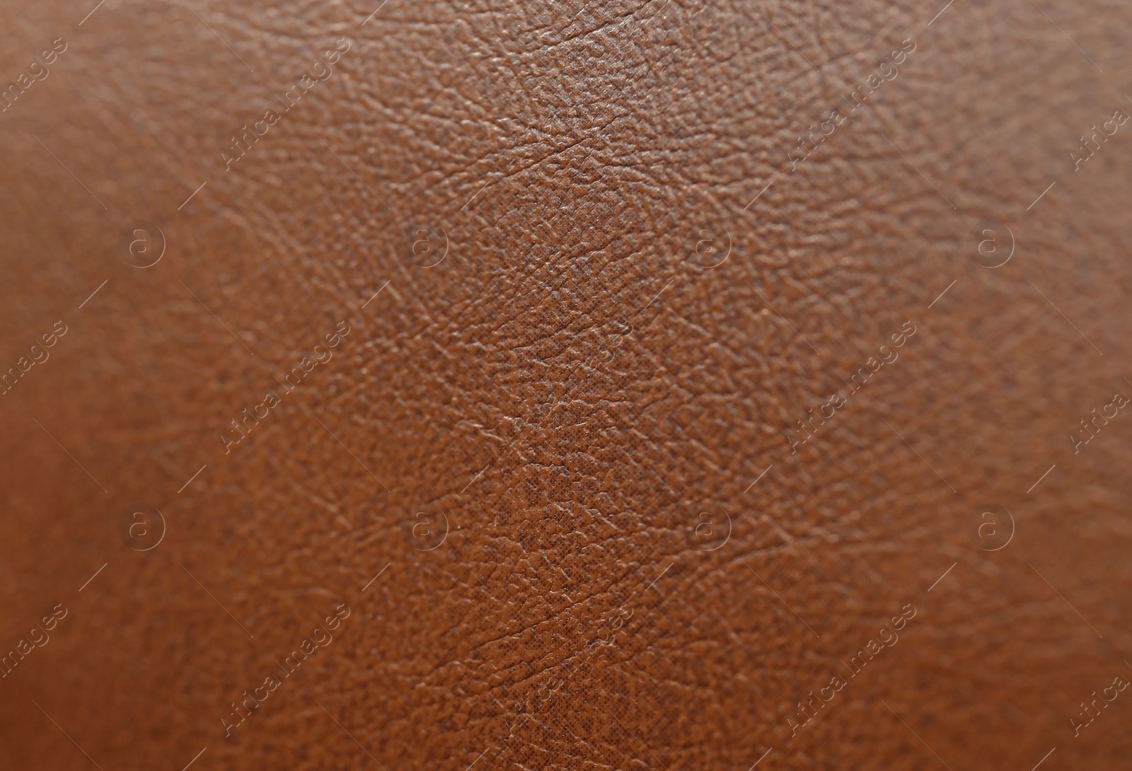 Photo of Brown natural leather as background, above view